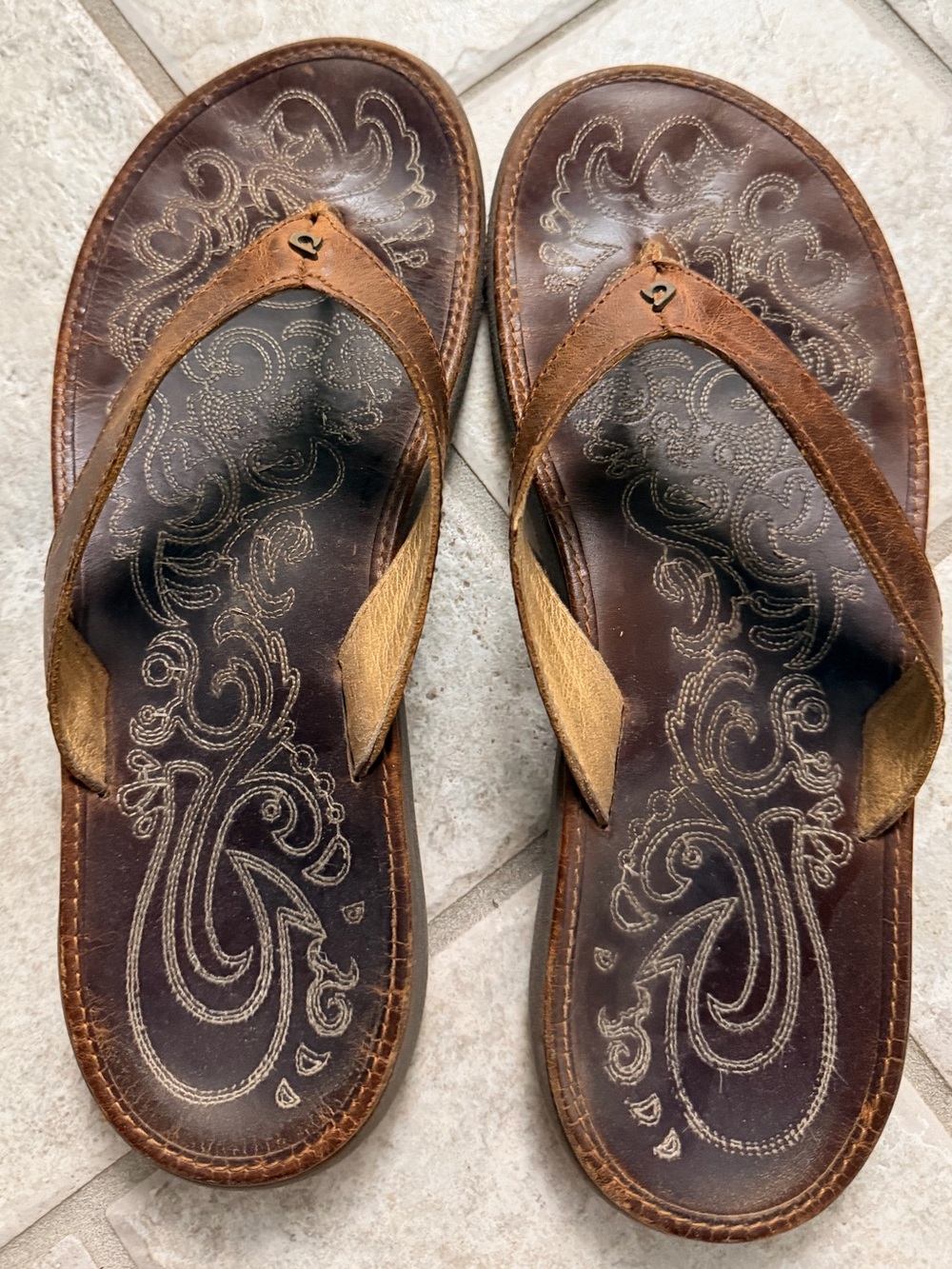 Olukai Natural Paniolo Thong Sandal - Women’s
